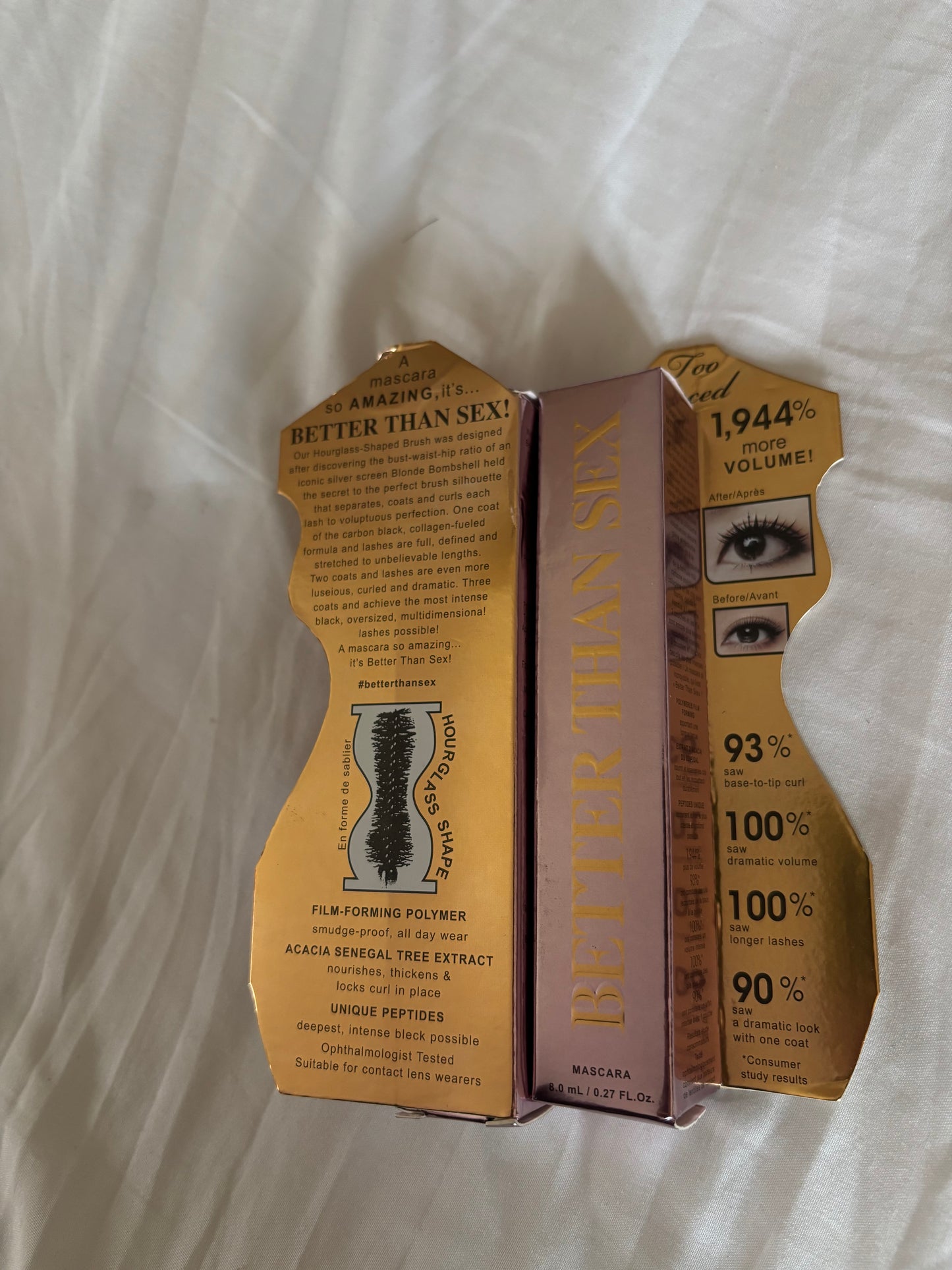 Too faced better than sex mascara